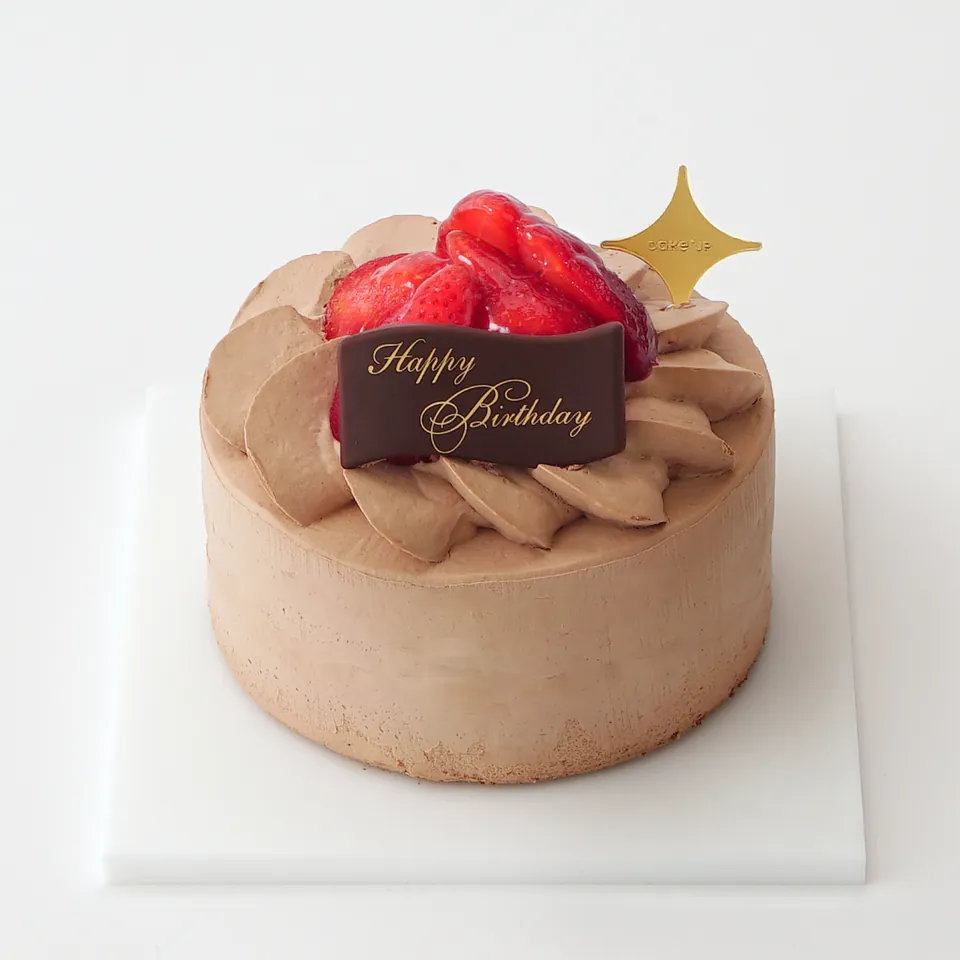 DADACA 生チョコイチゴデコレーションケーキ 4号