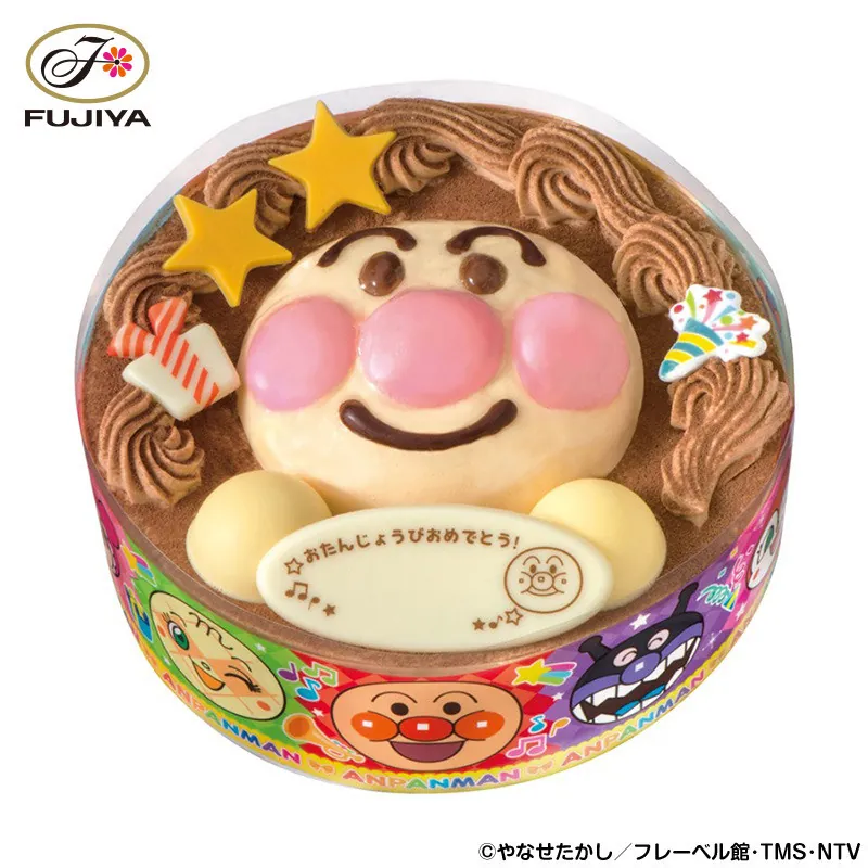 不二家 それいけ！アンパンマンケーキ（Cake.jpで買える冷凍のMサイズ）