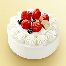 ブールミッシュの苺のデコレーションケーキ