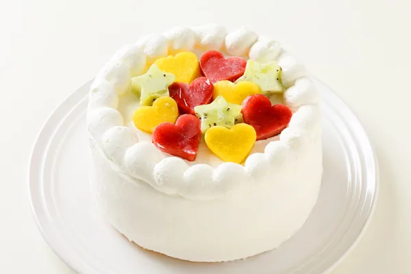 菓の香のワンワンケーキ 3号（米粉スポンジと豆乳クリーム）