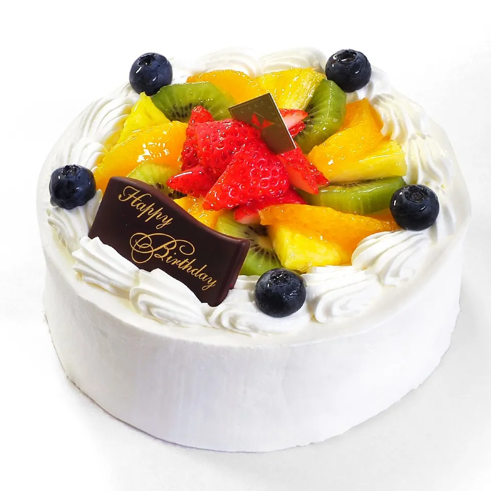 CAKE EXPRESS フレッシュフルーツ乗せ生クリームショートケーキ（写真は5号）