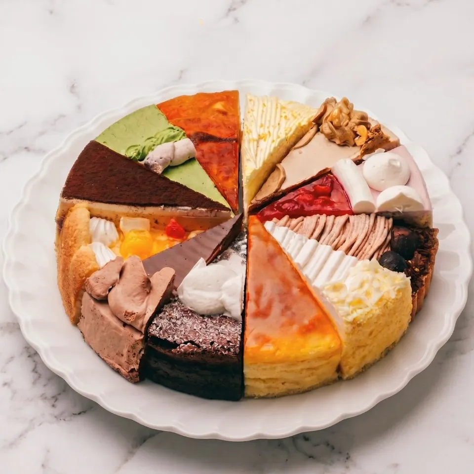 ケーキコレクション・ケベック 12種のケーキセット 7号