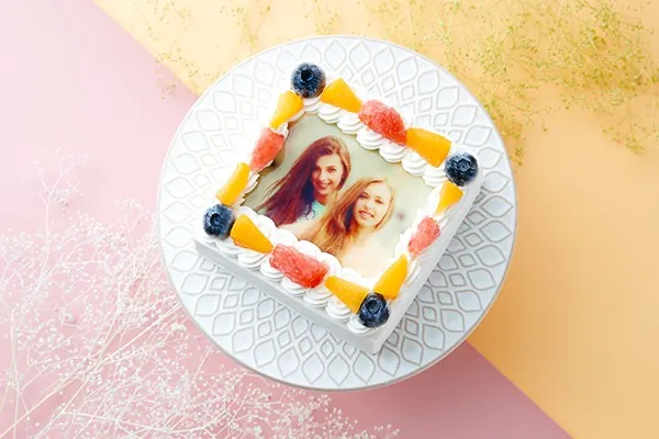 Cake.jp ORIGINAL スクエア写真ケーキ
